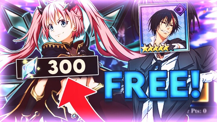 300 FREE MAGICRYSTALS, DIABLO IS HERE AND FREE MILIM (DEMON LORD) !!!  Slime: Isekai Memories