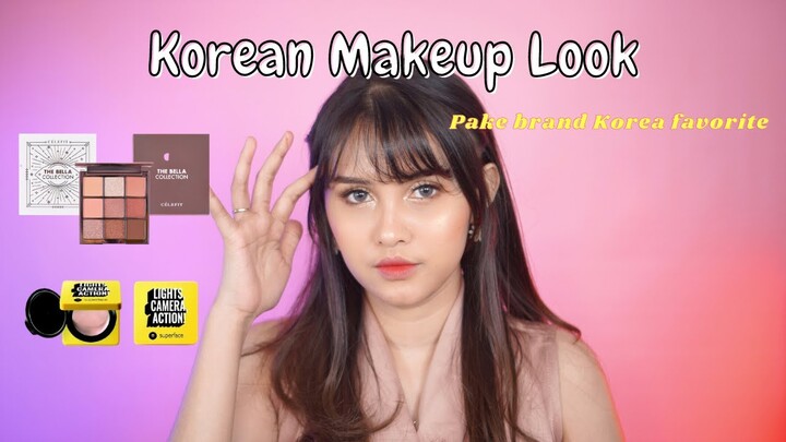 Korean Makeup Look || Semua brand Korea || Ryana #Makeuptutorial
