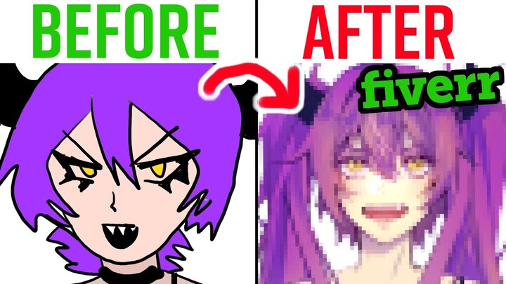 i paid FIVERR artists to YASSIFY my ART