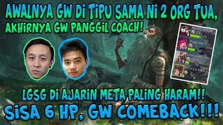 AWAL" MAIN NI GAME, GW DI TIPU SAMA 2 ORG TUA INI!! GW PANGGIL COACH, DI AJARIN META HARAM!!