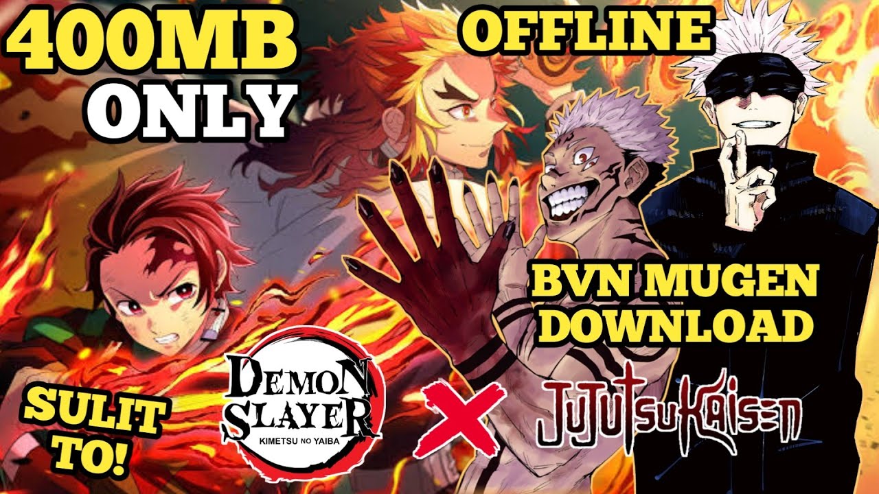 Demon Slayer Mugen V6 APK Game Android - Anime Mugen Game