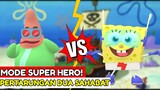 Pactrik skin Hijau VS Spongebob Skin super hero - Battle Of Bikini bottom