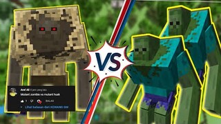 Mutant Zombie vs Mutant Husk In Minecraft