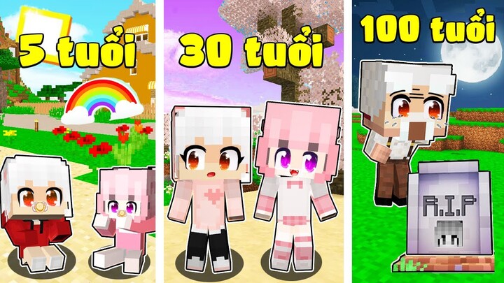 Nếu Kairon Và Mimi TV Có Cuộc Sống Hạnh Phúc Từ Lúc Sinh Ra Đến Mất Trong Làng Hero Team Minecraft