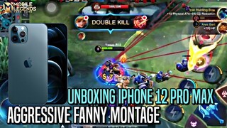 Unboxing iPhone 12 Pro Max + Aggressive Fanny Montage! | MLBB