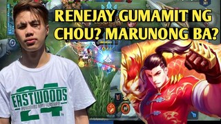 RENEJAY GUMAMIT NG CHOU? MARUNONG BA? INSPIRASYON SI SAM? (MOBILE LEGENDS)