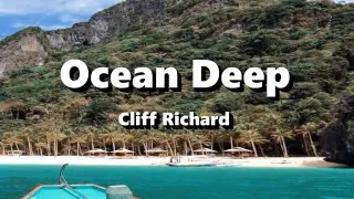 Ocean Deep - Cliff Richard ( Lyrics )