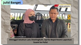 Ditinggal Setahun Lalu Diselingkuhi, Aprila Majid Resmi Laporkan Suami ke Polisi