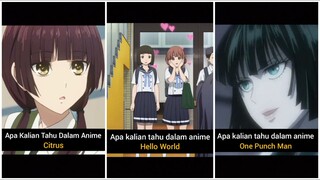 9 Kompilasi Manis Dalam Berbagai Anime