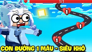 MEOWPEO VÀ CON ĐƯỜNG 1 MÁU THỬ THÁCH PHÁ ĐẢO MAP 1 MÁU SIÊU DỄ NHƯNG LẠ TRONG MINI WORLD MINI GAME