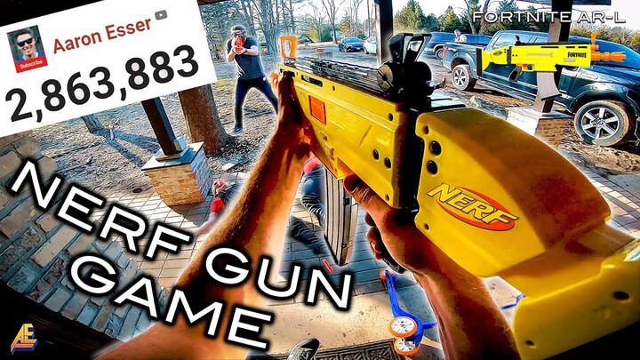 NERF GUN GAME | 2 MILLION SUBSCRIBERS! (First Person Shooter)