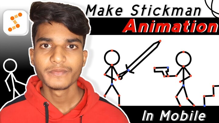 How to Make Stickman Animation in Mobile || Best App For Making Stictkman Animation Videos