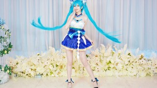 Saya suka Hatsune Miku! o(*≧▽≦)ツSelamat ulang tahun! ❤️Koreografi asli | cosplay "Kata-Kata Cinta " 