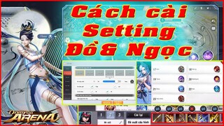 🌸Onmyoji Arena: Mẹo Cài Đồ & Ngọc Free Cho Người Mới Chơi, Chia Sẻ Setting Giúp Chơi Pro Hơn