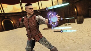 THIS MAGIC DAGGERBENDING SPELL IS AMAZING in Blade and Sorcery VR