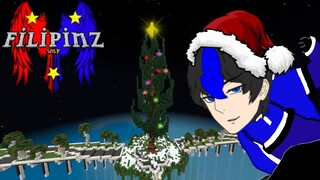 Minecraft Christmas Tree | FilipinzSMP S3 EP16 ( Filipino Minecraft SMP )