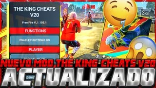 😱NUEVO MOD MENU PARA SERVIDOR AVANZADO de FREE FIRE 2024🤑FIRE HACKS PARA FREE HACK🔥TheKingCheat V20😱