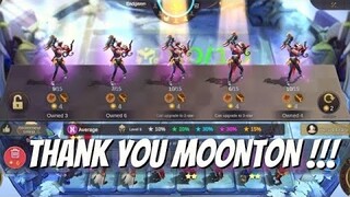 THANK YOU MOONTON FOR 3 STAR CLAUDE 🌟🌟🌟