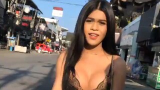 Bangla Road is so empty during the day 💤  Ladyboy in Phuket 🏝️