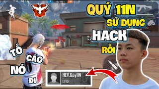 (FreeFire) Thử Giả Tên Thành ''Quý11N'' Xem Phản Ứng Đồng Đội, Bị 3 Trẻ Trâu Nói Hack