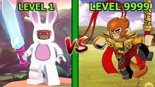 LEGO ĐẠI CHIẾN HÓA THÀNH TÔN NGỘ KO MONKEY KING - LEGO BRAWLER TOP GAME ANDROID IOS - THÀNH EJ