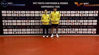 XUEFEI/HANFEIER-WTT Feeder Cappadocia 2025-TRAO GIẢI