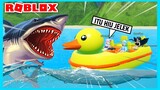 24 Jam Mencari Hiu di Roblox Shark Bite 2 ft @Shasyaalala
