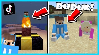 MIPAN & ZUZUZU Bisa Panggil Herobrine Di Minecraft! Coba TikTok Hacks Yang Aneh! BISA DUDUK JUGA