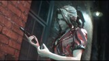 Aerith Gainsborough in Raccoon City (Final Fantasy 7 Outfit Mod - Resident Evil 7 Remake