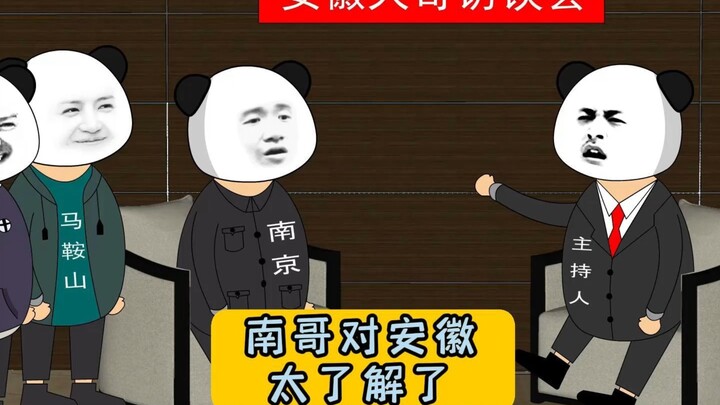 不愧是徽京！南哥对安徽情况太了解了！#原创动画 #江苏 #江苏十三太保