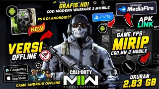Wajib COBA! Game PS5 Di Android COD Modern Warfare 2 Mobile - Offline [Fangame] Map & Senjata Baru!