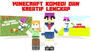 Minecraft Animasi Komedi dan Kreatif Lengkap!