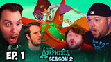 Amphibia Season 2 Episode 1 Group Reaction | Handy Anne / Fort in the Road
