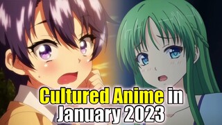 Anime Release in January 2023