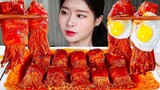 [Mukbang TV] - Thịt bò cuộn nấm kim châm | ASRM