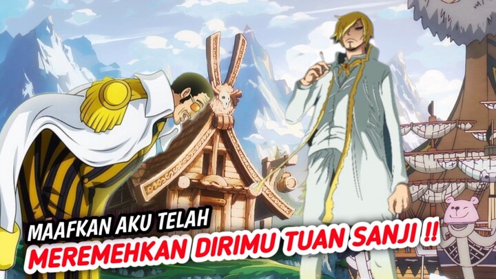 EDANN!! INI DIA YANG TERJADI ADMIRAL KIZARU MACAN2 SAMA SANJI DI DUNIA ONE PIECE!! ONE PIECE TERBARU