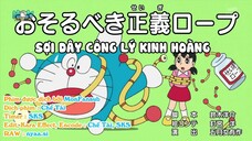 Doraemon Tập 606 : Sợi Dây Công Lý Kinh Hoàng & Ngôi Trường Vận Động Bắt Buộc