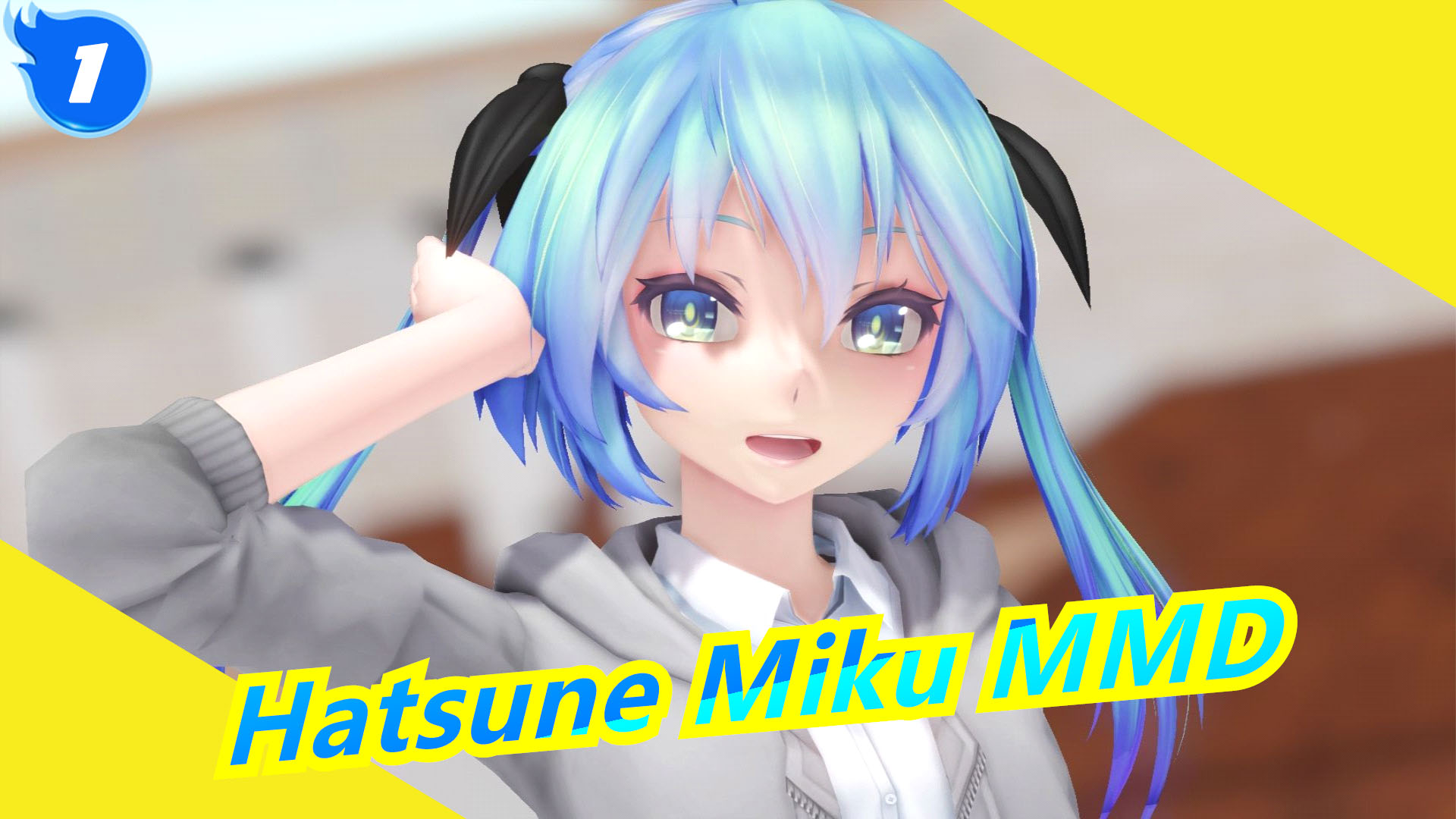 Hatsune Miku MMD] TDA Miku - Horizon_1 - BiliBili