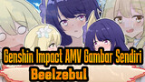 Beelzebul, Ayo berpelukan!! | Genshin Impact AMV Gambar Sendiri/ Diisi Suara