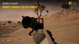 PlayerUnknown's Battlegrounds noob's gameplay adobo crunch