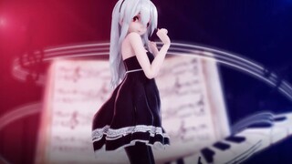 [MMD·3D]TDA Yowane Haku in black stockings - Shake It