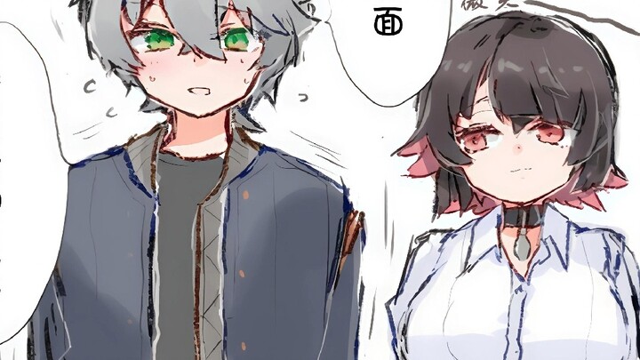 Nice to meet you. I'm Ailian's...brother (Chinese dubbing)