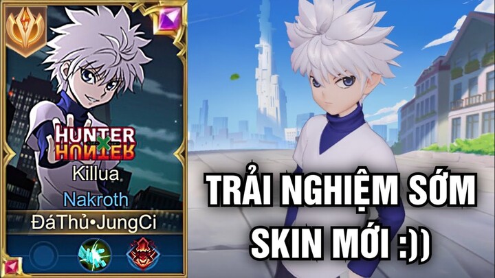 JungCi - Cùng Tôi Trải Nghiệm Sớm Skin Nakroth Killua !