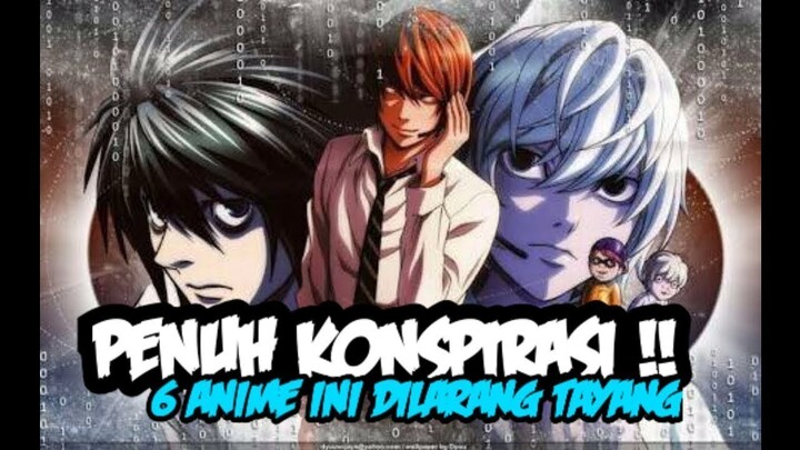 PENUH KONSPIRASI !! 6 Anime Yang Dilarang Tayang Karena Penuh Konspirasi Di Dalamnya