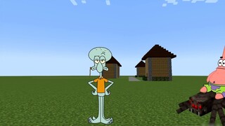 SpongeBob SquarePants "Không ăn xác sống" Minecraft: Tại sao anh Bạch tuộc lại thích ăn xác sống đến vậy?