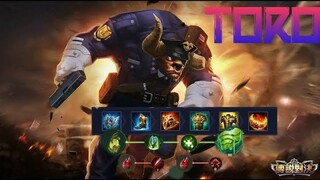 TORO BEST BUILD | AOV | LiênQuân | ROV | 傳說對決 | TORO.exe