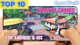 TOP 10 Best NARUTO Games For Android & ios || High Graphics Games 2020 || OFFLINE / ONLINE Games