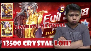 Mengapa Kau DUSTA kan Aku EVIL SAGA Padahal Aku GACHA 13500 Crystal Untuk Kamu loh