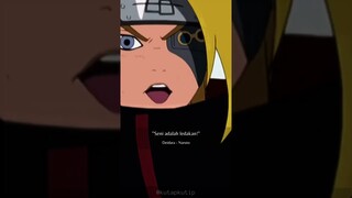 Seni BERBAHAYA Yang Bisa Berakibat Fatal Jika Disalahgunakan ?! Deidara #shorts #short #naruto