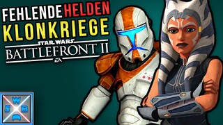 Diese 8 KLONKRIEGS HELDEN fehlen in BATTLEFRONT 2! - STAR WARS BASIS GAMING